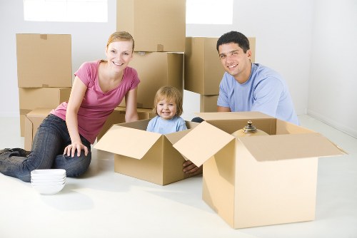 Moving truck service for homes in Surbiton