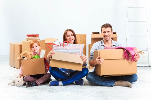 Surbiton moving truck service for flats and houses