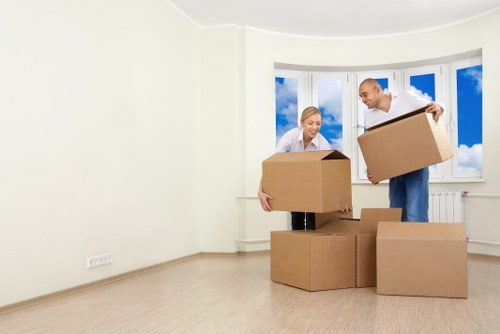 Checklist and moving supplies for a house move
