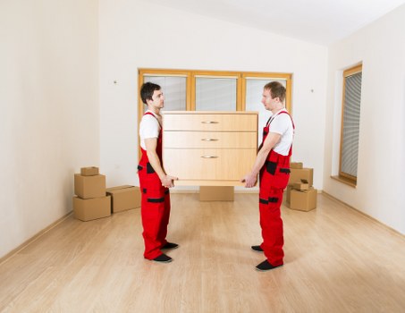 Moving team planning access and parking for a Surbiton property
